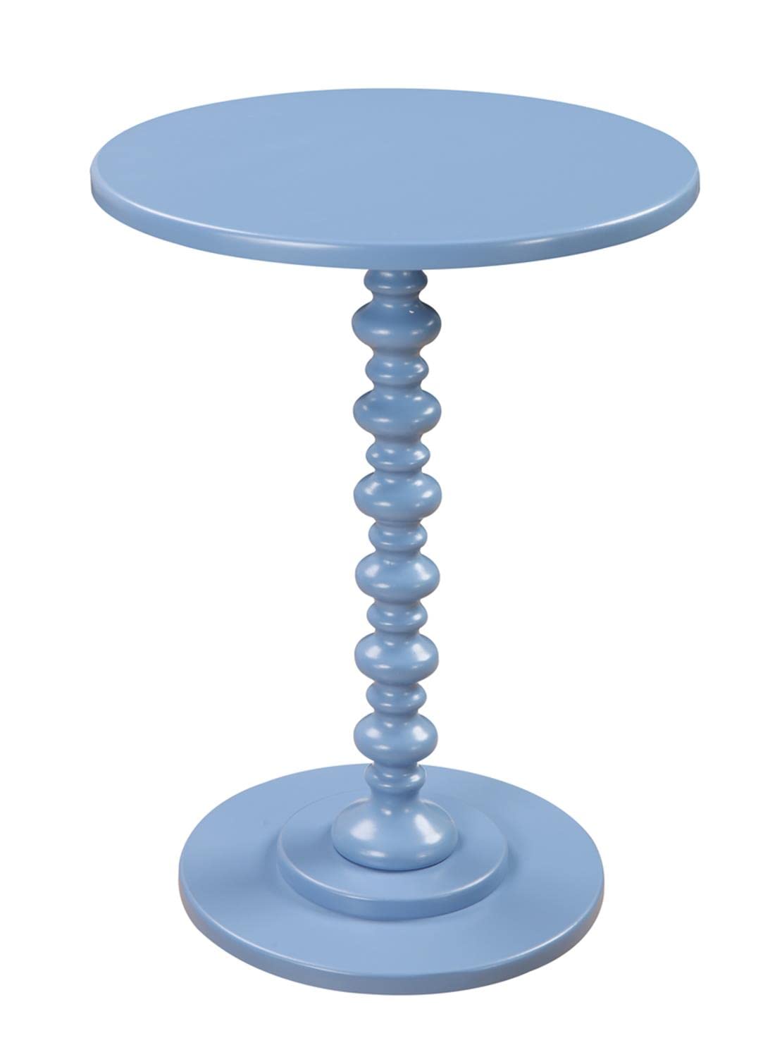 Convenience Concepts Palm Beach Spindle Table, Black Finish