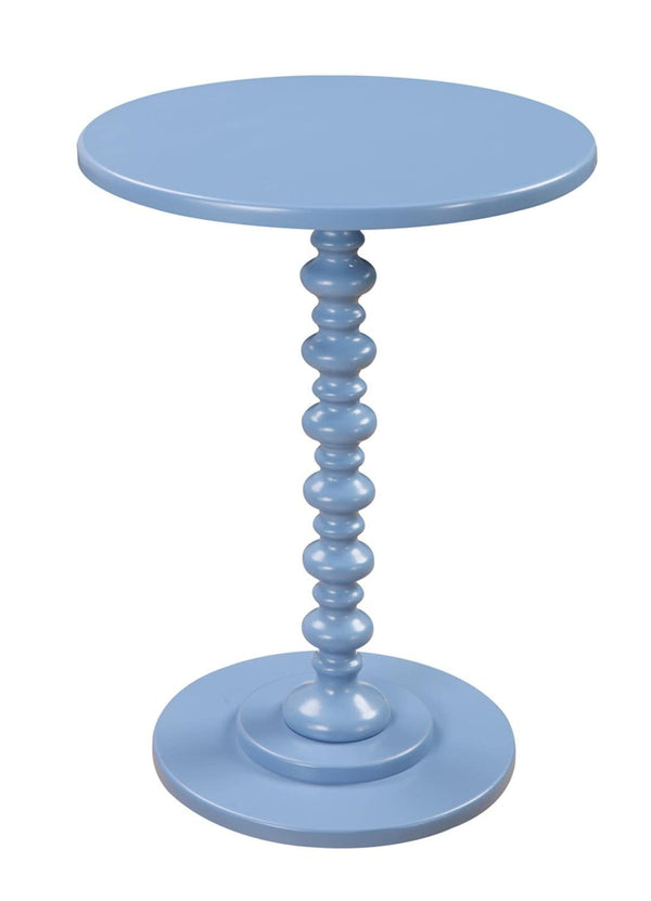 Convenience Concepts Palm Beach Spindle Table, Black Finish