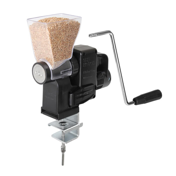 VKP Brands Hand Crank Grain Mill Multicolor Small