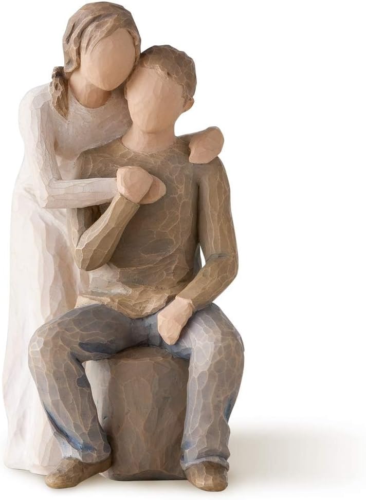Willow Tree You and Me, Sculpted Hand-Painted Figure (Lighter Skin Tones & Hair Color)
