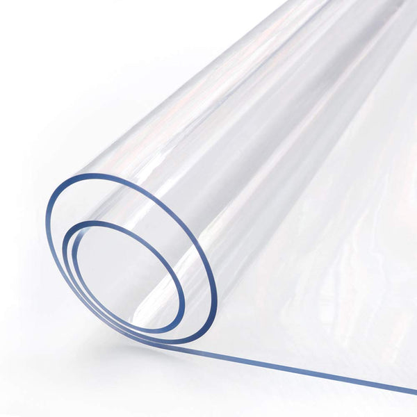 42 X 83 Inch Clear Table Cover Protector 1.5mm Thick Table Protector for Dining Room Waterproof Plastic PVC Vinyl Tablecloth Cover Tabletop Protective Pad for Furnture Wooden Coffee Glass Side Surface