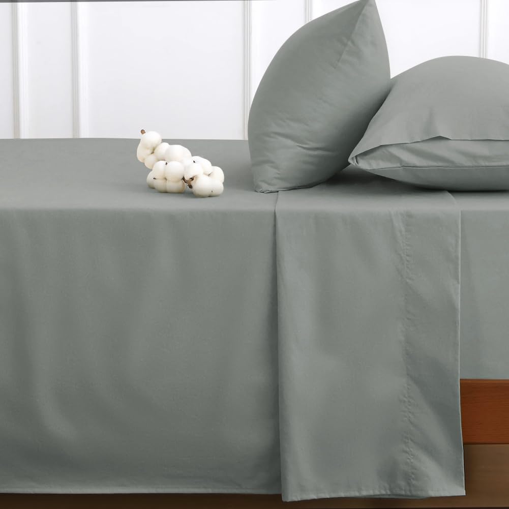 HYPREST Cooling Sheets Queen – Rayon Derived from Bamboo, Silk Soft & Breathable, No Sweat Luxury Sheet Set, Extra Deep Pocket Queen Sheets Fits 18"–24" Thick Mattress- Beige