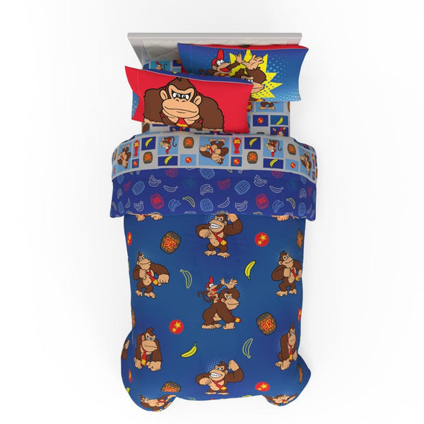 Franco Kids Bedding Super Soft Comforter and Sheet Set with Sham, 7 Piece Full Size, Paw Patrol Movie
