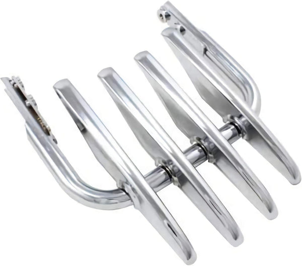 Classics Rigid Stealth Luggage Rack Compatible with Harley Davidson 1999-2008 Electra Glide Standard Road King 2006-2008 FLHX