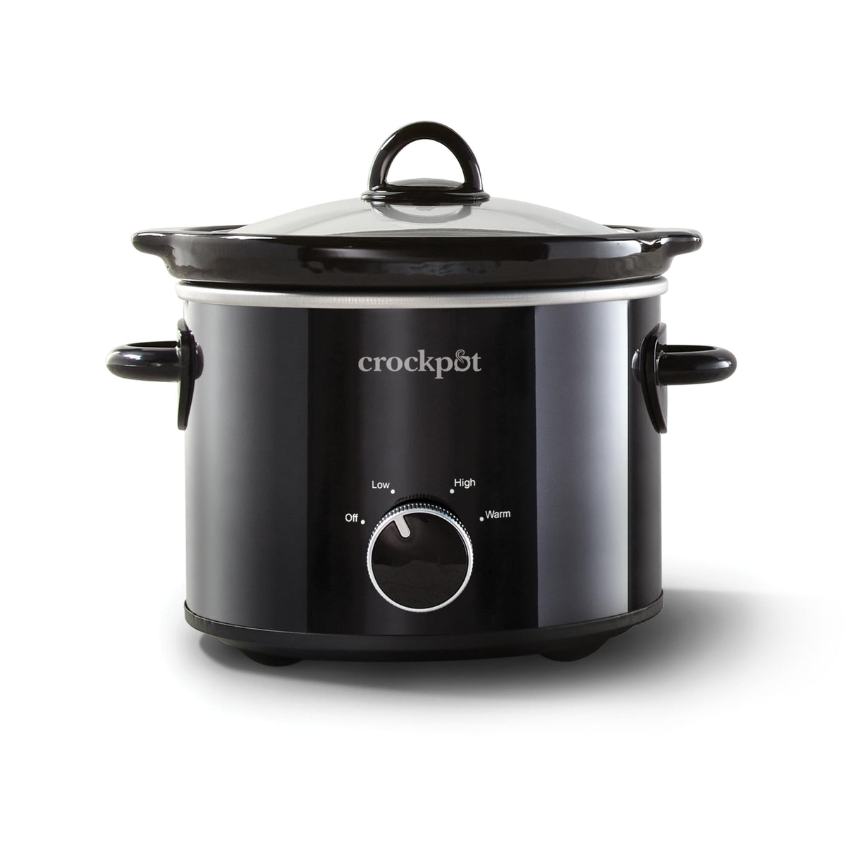 Crock-Pot 2.5-Quart Round Manual Slow Cooker, Polka Dot