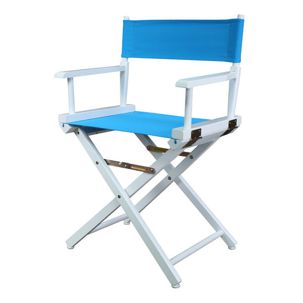 Casual Home 30" Natural Frame-Turquoise Canvas Director Chair
