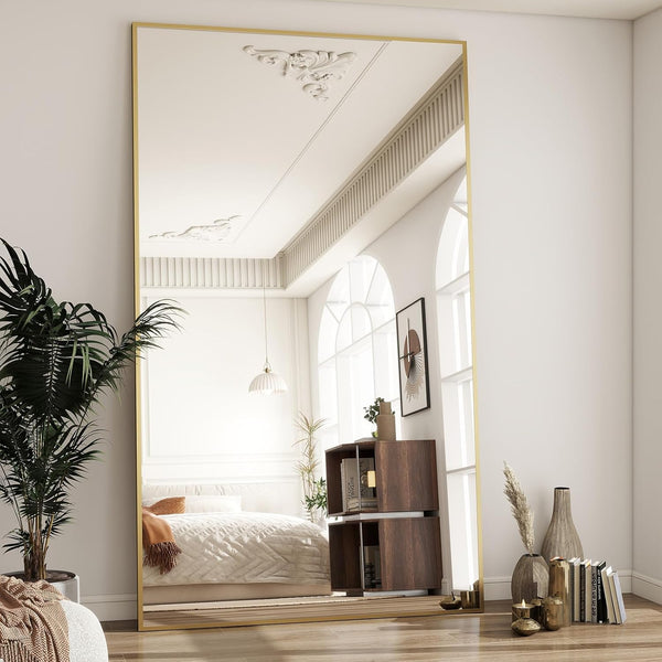 Full length floor mirror, 56 x 21