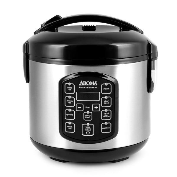 Aroma ARC-914SBD 8-Cup (Cooked) Digital Rice Cooker and Food Steamer