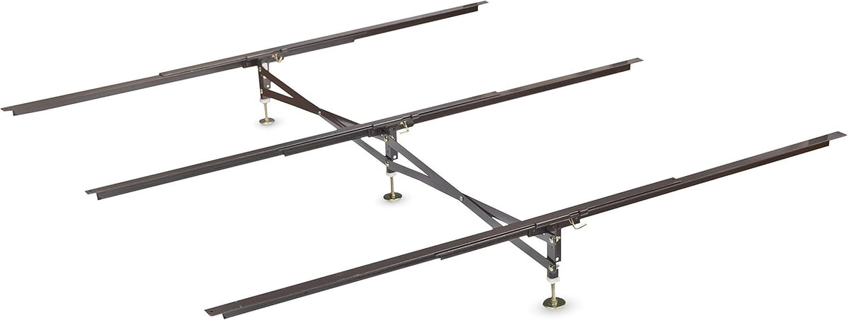 Glideaway GS-3 XS X-Suport Steel Bedding Support System - 3 Cross Rails - 3 Legs by Glideaway