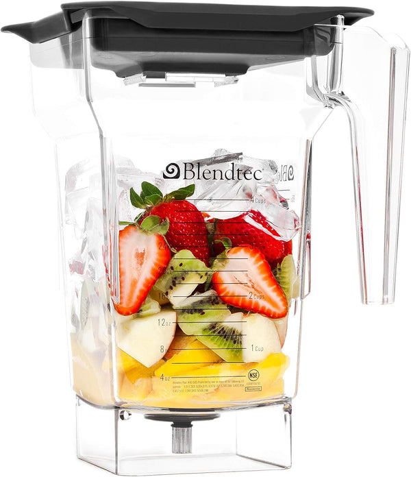 Blendtec Commercial FourSide Blender Jar | 2 Qt. with Vented Gripper Lid