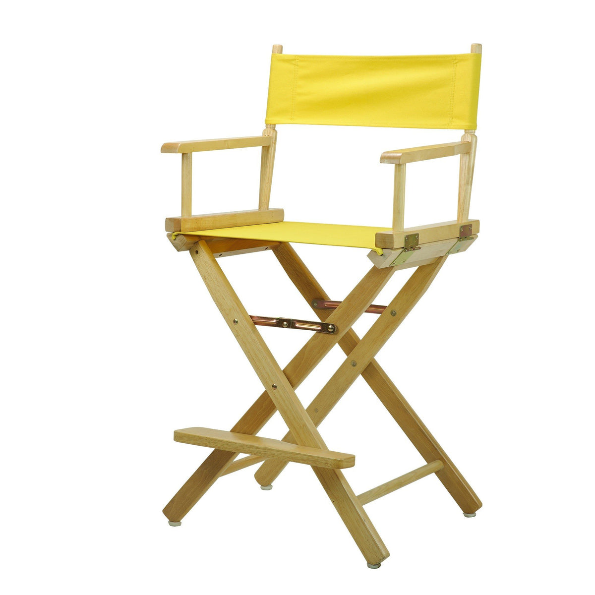 Casual Home 24-Inch Director Chair Natural Frame, Teal Canvas