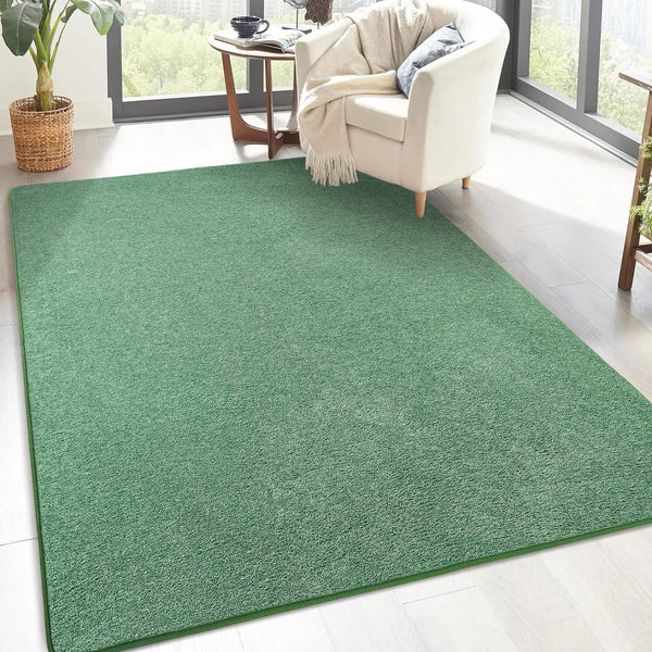 Keeko 5x8 Area Rugs for Living Room, Soft Modern Memory Foam Bedroom Rug Washable Indoor Rug Low Pile Minimalist Non Slip Carpet for Kids Nursery Dorm Room Home Decor Dark Grey